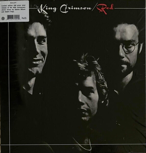King Crimson - Red Heavyweight vinyl, stunning remaster of this prog rock essential. 👉 Buy Now on Discogs